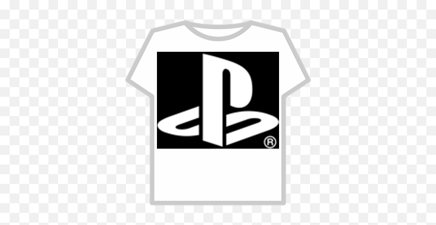 Playstation Logo T - Shirt Roblox Mr Beast T Shirt Roblox Png,Playstation Logo Black And White