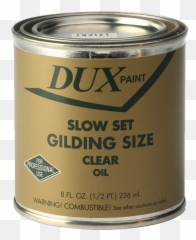 Dux Slow - Dry Gold Leaf Sizeadhesive Cylinder Png,Gold Leaf Png