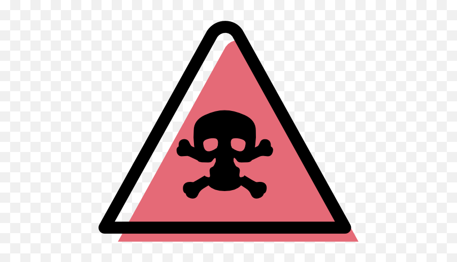 Alert Toxic Triangle Warning Danger Signs Death - Icon Png,Toxic Png