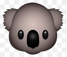 Download Koala Emoji Image In Png Island - Koala Emoji Png,It Png