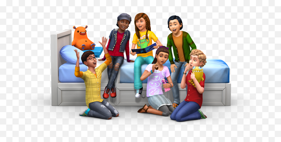 Plumbob News The Sims 4 Kids Room Stuff Kid - Sims 4 Child Group Poses Png,Plumbob Png