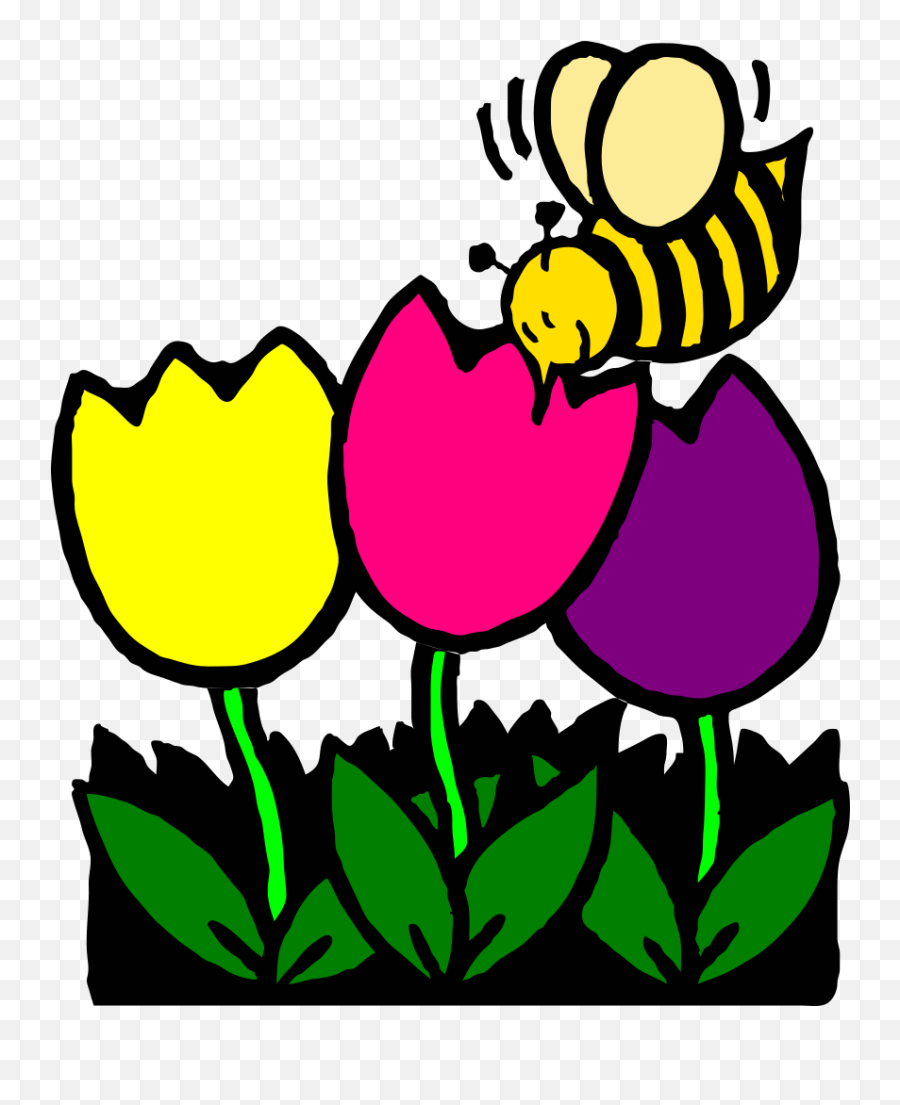 Busy Bee Png Svg Clip Art For Web - Download Clip Art Png Flower Coloring Pages For Kids,Cartoon Bee Png