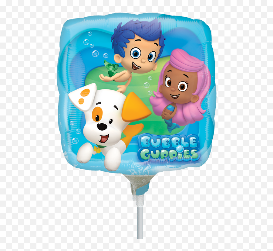 Bubble Guppies 9 Pulgadas Globo Metálico - Bubble Guppies Bubble Guppies Happy Birthday Png,Bubble Guppies Png