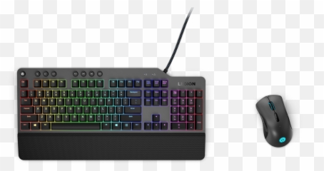 Lenovo Rounds Its Gaming Showcase Out - Legion Keyboard And Mouse png