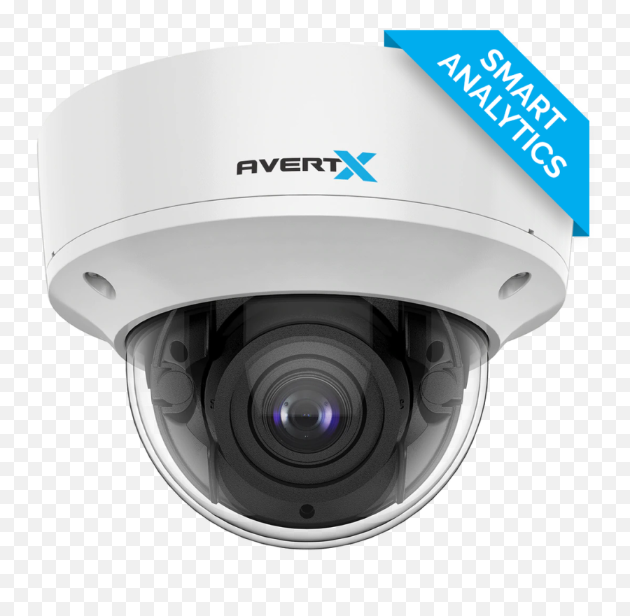 Hd838 4k Ir Autofocus Zoom Indooroutdoor Ip Dome Camera With Smart Analytics - Avertx Png,Camera Glare Png