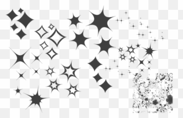 Sparkle Photoshop Brushes Free Download - Easy To Draw Sparkles png