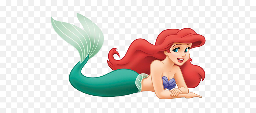 Free Little Mermaid Clipart - Çizgi Film Karakterleri Deniz Kz Png,Mermaid Transparent Background