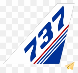 Airigami Classic Templates - Boeing 737 800 Logo Png,Boeing Logo Png