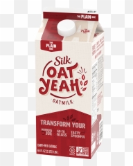 The Plain One Oatmilk - Silk Oat Yeah Milk Png,Oats Png