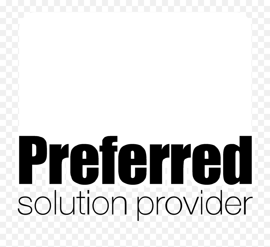 Download Dell Preferred Logo Black And White - Dell Solution Defensoria Del Consumidor Png,Dell Png