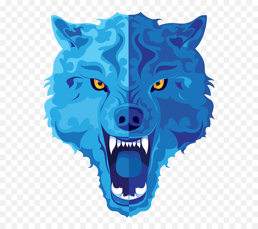Wolf Illustration - Transparent Wolf Art Png,Wolf Head Logo