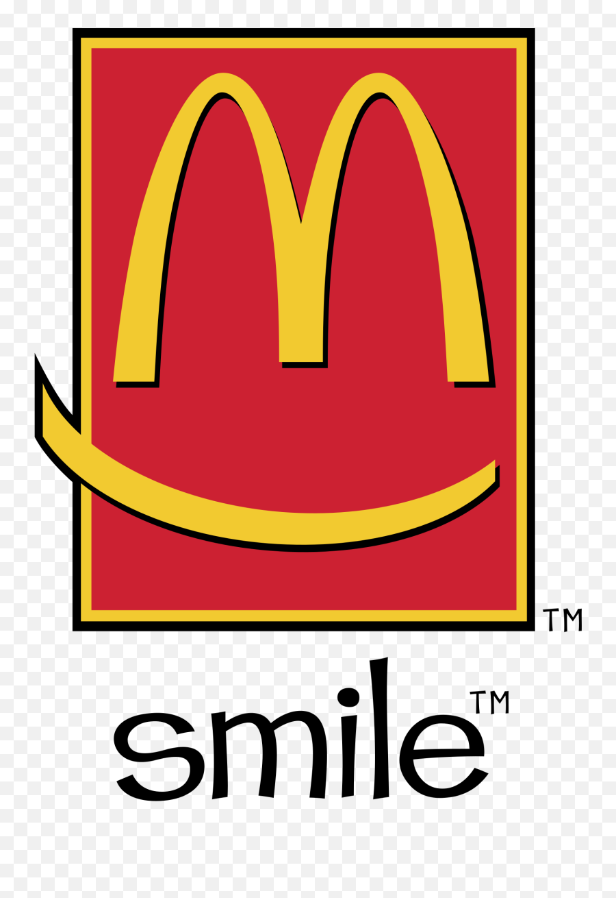 Download Smile Logo Png Transparent - Mcdonalds Smile Logo Transparent,Mc Donalds Logo