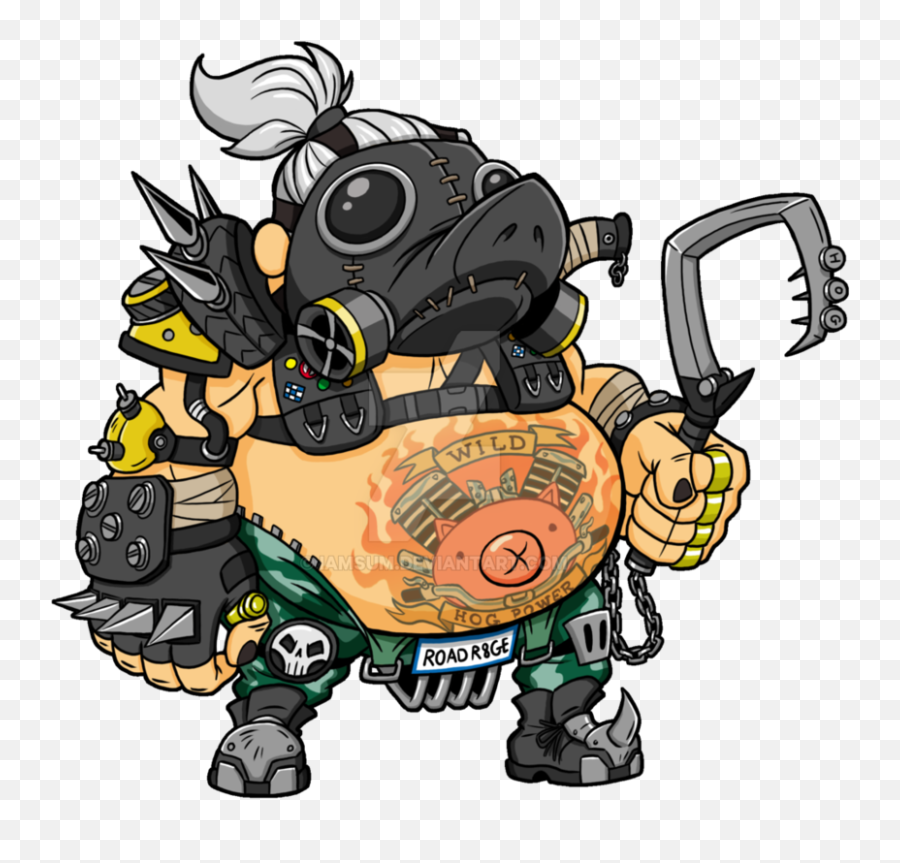 Road Hog Transparent Png Clipart Free - Roadhog Clipart,Roadhog Png