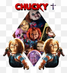 Hd Chucky Sticker - Chucky Png,Chucky Png