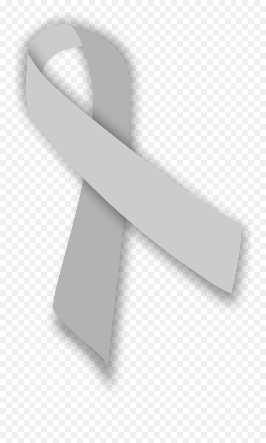 Silver Ribbon - Cancer Ribbon Png,Silver Ribbon Png