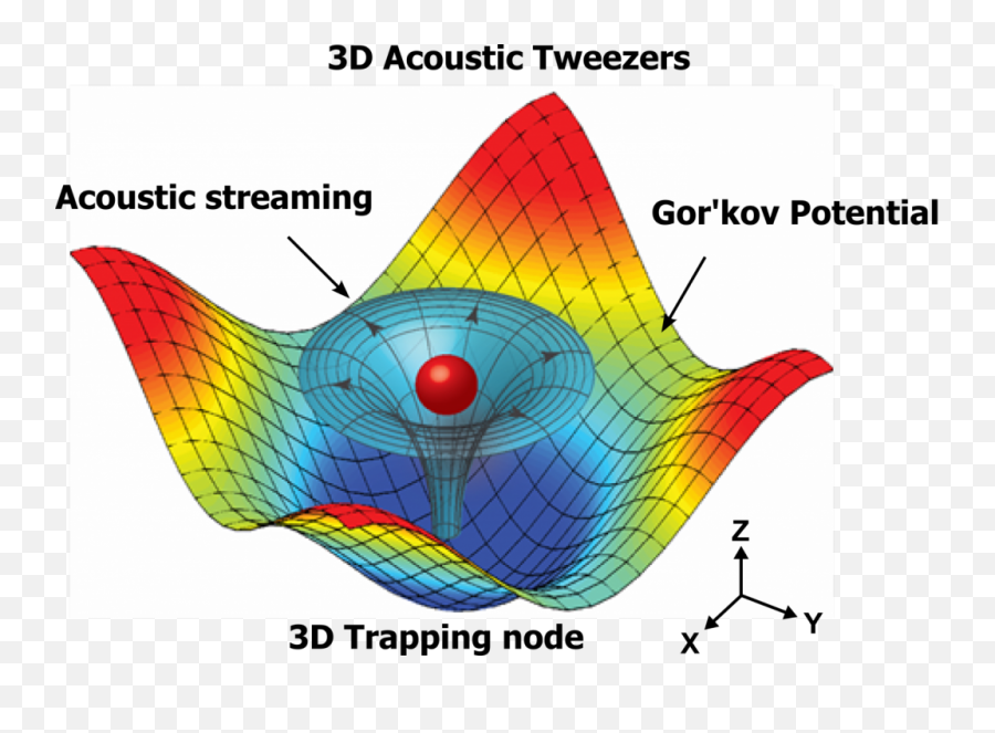 Acoustic Tweezers Levitate Single Cells Using Sound Waves - Levitation By Sound Waves Png,Sound Wave Transparent