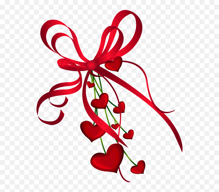 Valentine Png Hd Transparent Hdpng Images Pluspng - Valentines Clip Art Png,Red Bow Png