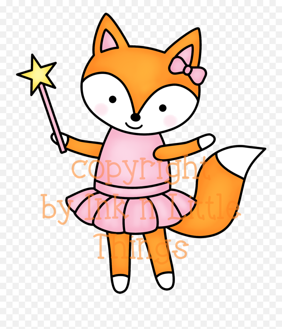 Download Hd Girl Fox Clipart Transparent Png Image - Nicepngcom Clip Art,Fox Clipart Png