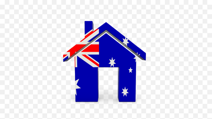 Home Icon Illustration Of Flag Australia - Australia Flag Png,Home Icon Png