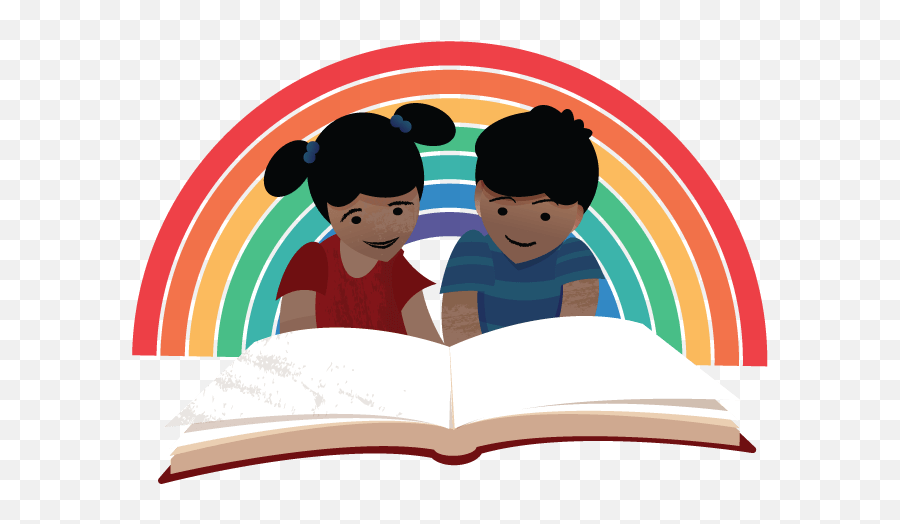 Img - Readrainbowpng Dgmt Reading Children Language Development,Rainbow Png
