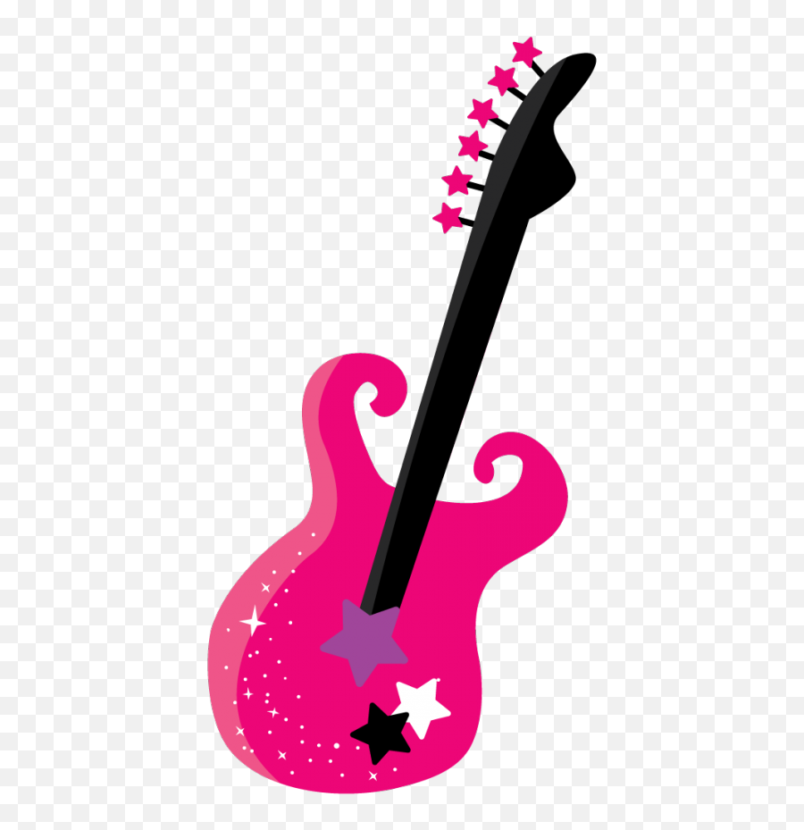 Png Photo - Clipart Barbie Rockstar Guitar,Musical Png