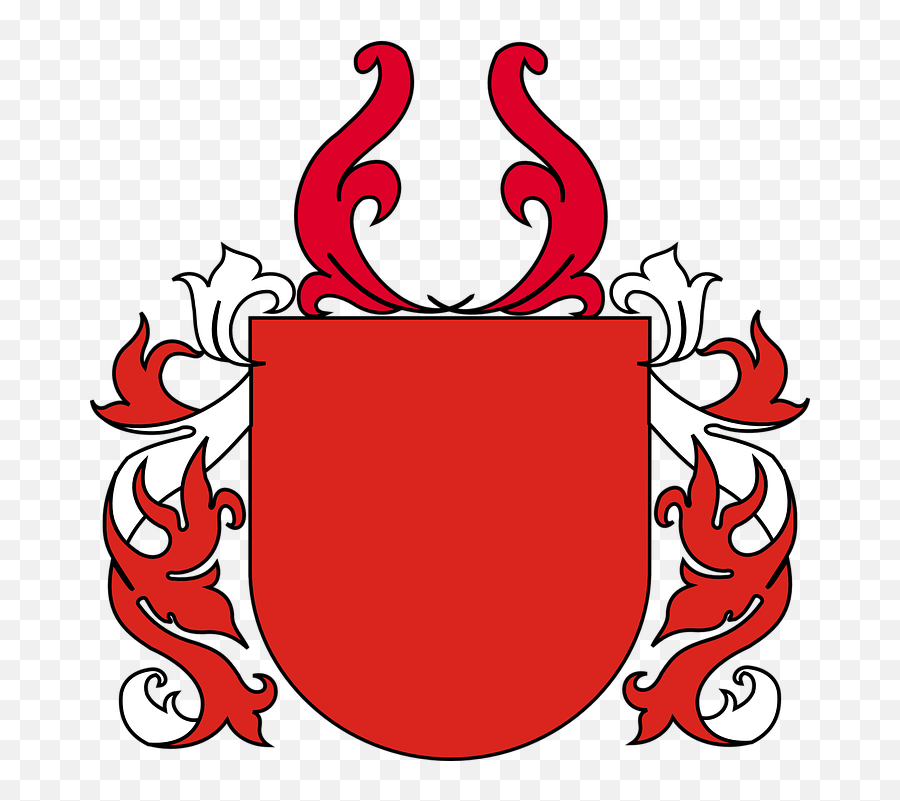 Shield Coat Of Arms Red - Coat Of Arms Blank Png,Blank Shield Logo