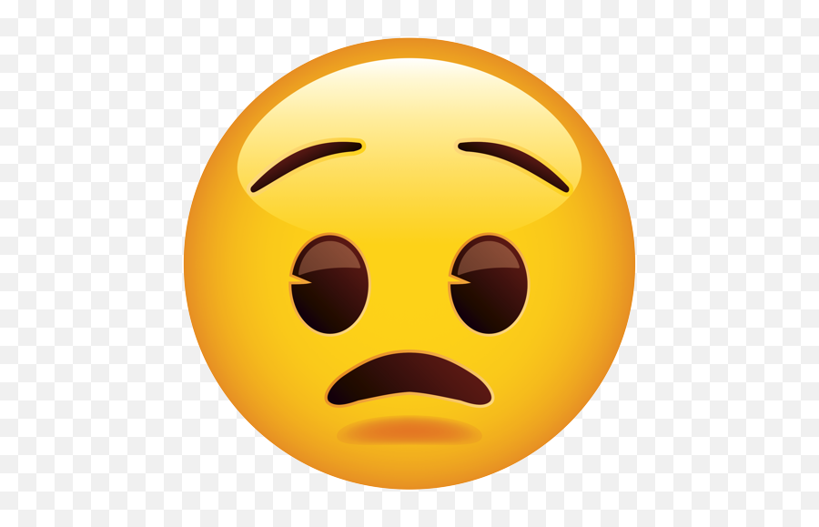 Emoji - Smiley Png,Worried Emoji Png