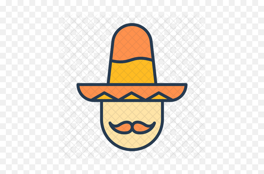 Mexican Icon - Clip Art Png,Mexican Mustache Png