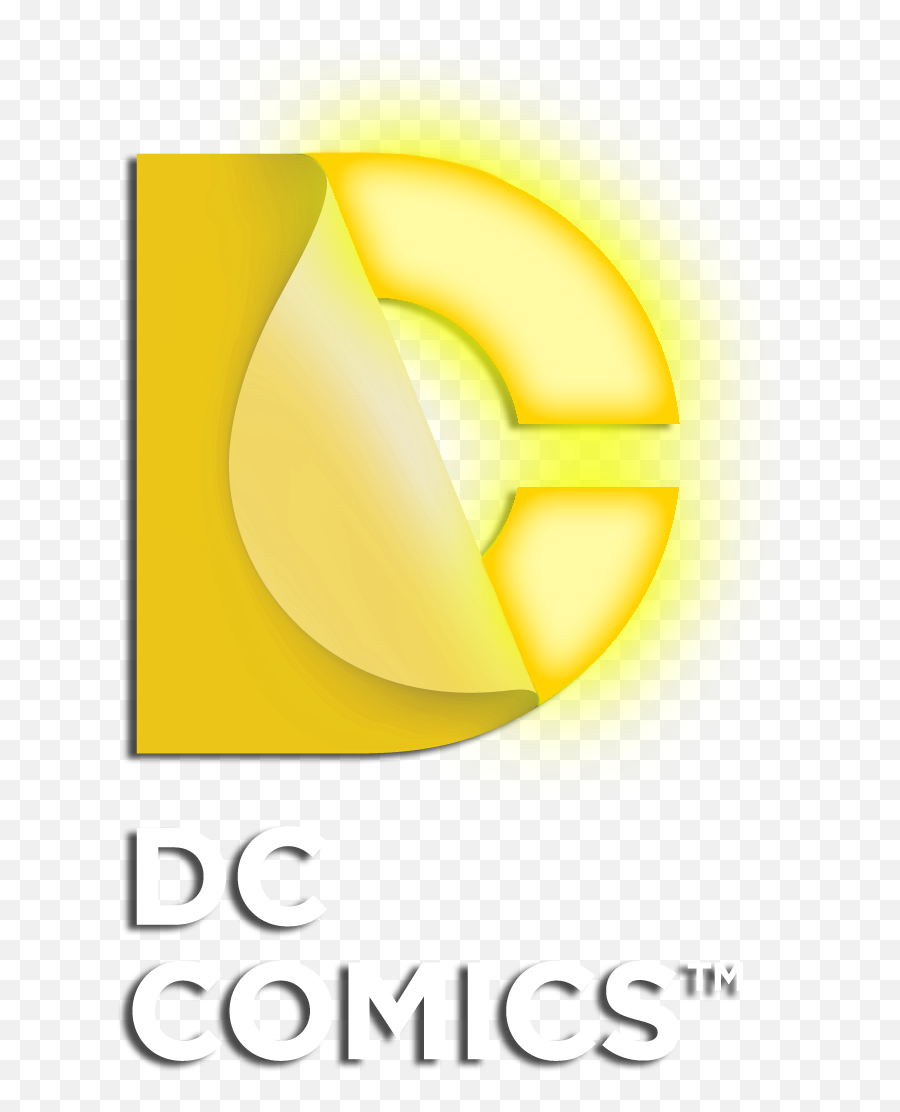 Download Hd Yellow Lantern Dc Logo - Dc Comics Transparent Yellow Dc Comics Logo Png,Dc Comics Logo Png
