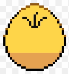 Pixilart - Psyduck Custom Egg By Osheta Hazard Pixel Art Png,Psyduck Png