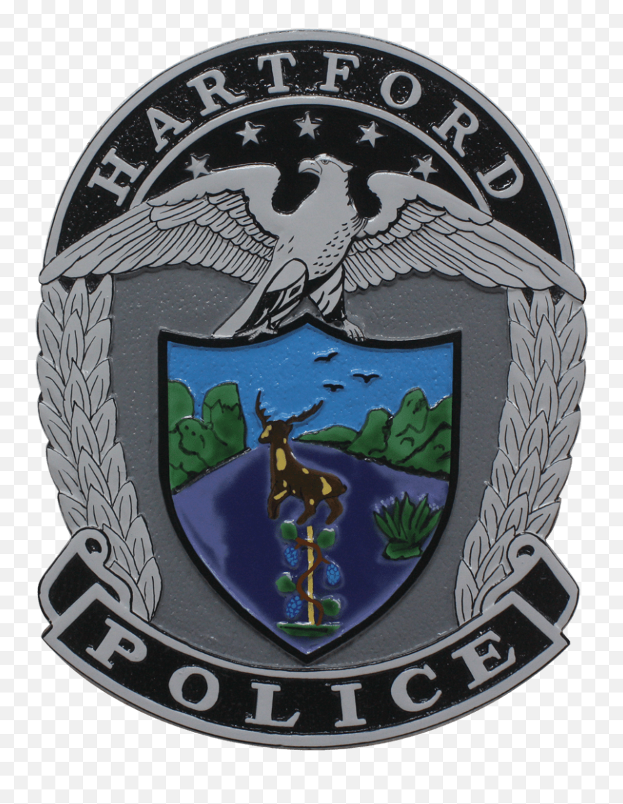 Hartford Police Department Badge Plaque - Southern Fried Chicken Png,Police Shield Png