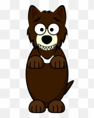 Wolf Animal Cartoon - Cartoon Wolf Clipart Png,Lobo Png