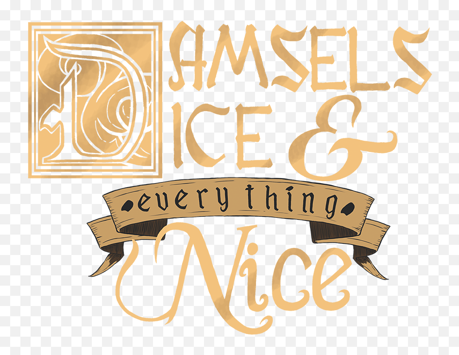 A - Damsels Dice And Everything Nice Png,Nice Logo