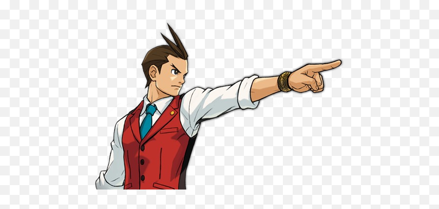 Ace Attorney Png Transparent Images - Apollo Justice Ace Attorney Png,Phoenix Wright Png