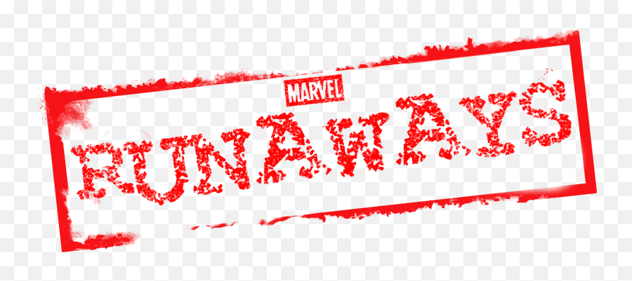 Marvel Hulu Runaways Logos Fan Made - Rejected Stamp Png,Hulu Logo Png