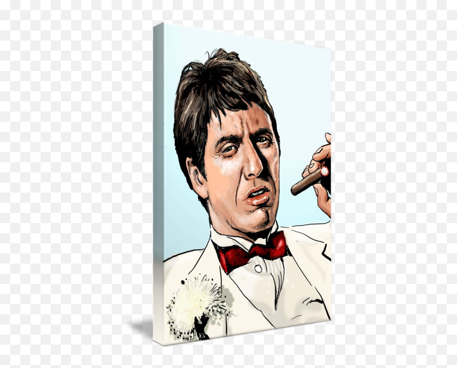 Scarface By Dan Avenell - Scarface Art Png,Scarface Png