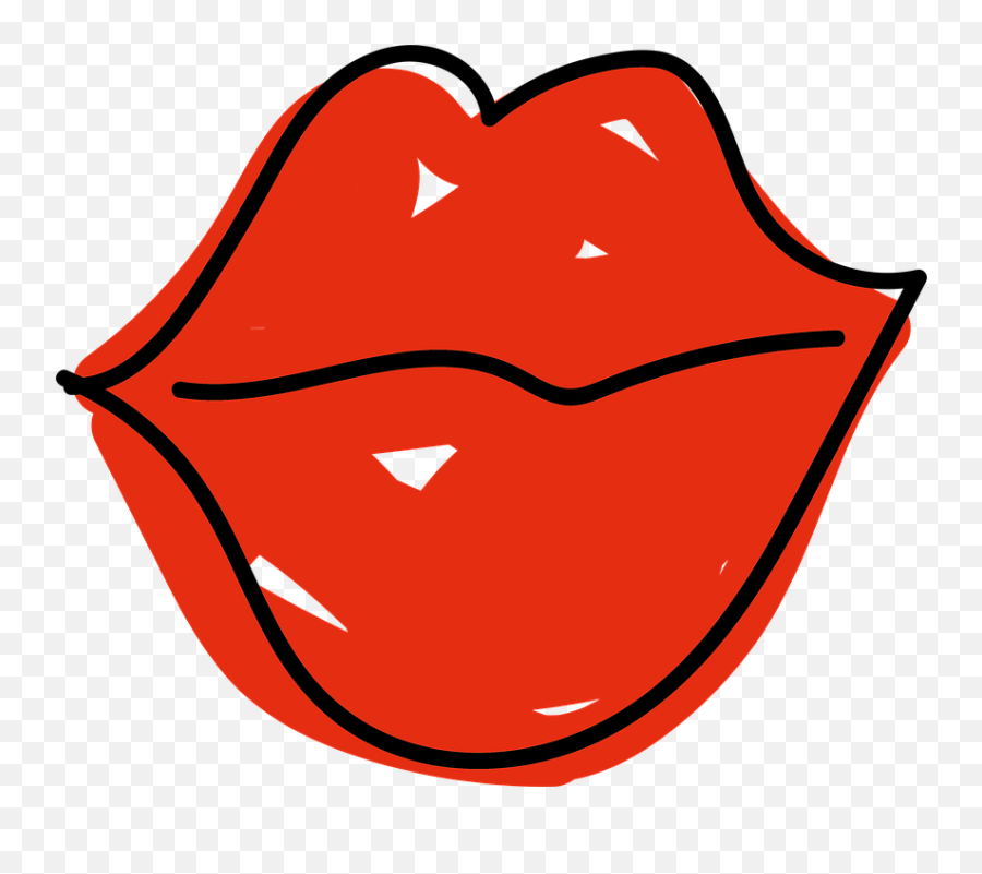 Lips Mouth Red - Free Image On Pixabay Figura De Uma Boca Png,Lips Transparent Background