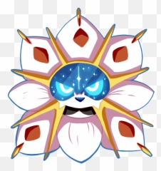 Fn - Artwork Simple Solgaleo Lunala And Solgaleo Kawaii Png,Solgaleo Png