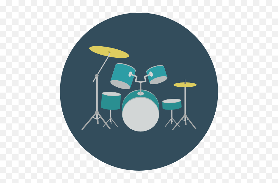 Download Free Drum Set Icon - Drum Png,Drum Set Transparent Background