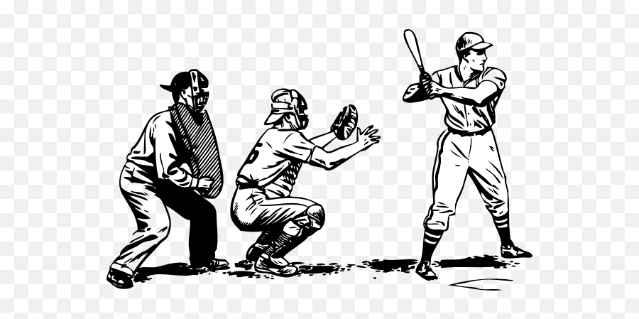 Download Baseball Hd Image Clipart Png Free Freepngclipart - Clip Art Black And White Baseball Player,Baseball Clipart Png