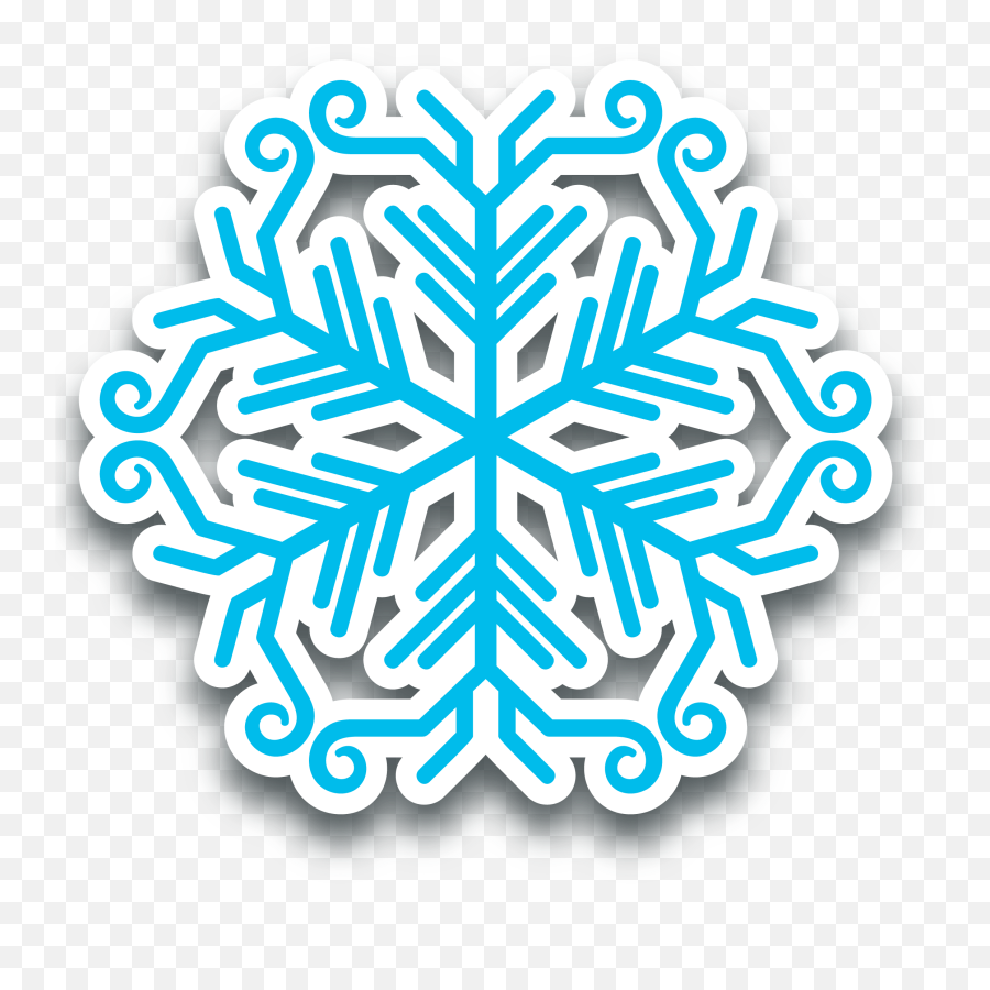 Snowflakes Png Transparent - Graphic Snowflake Png Snowflake,Snowflake Png