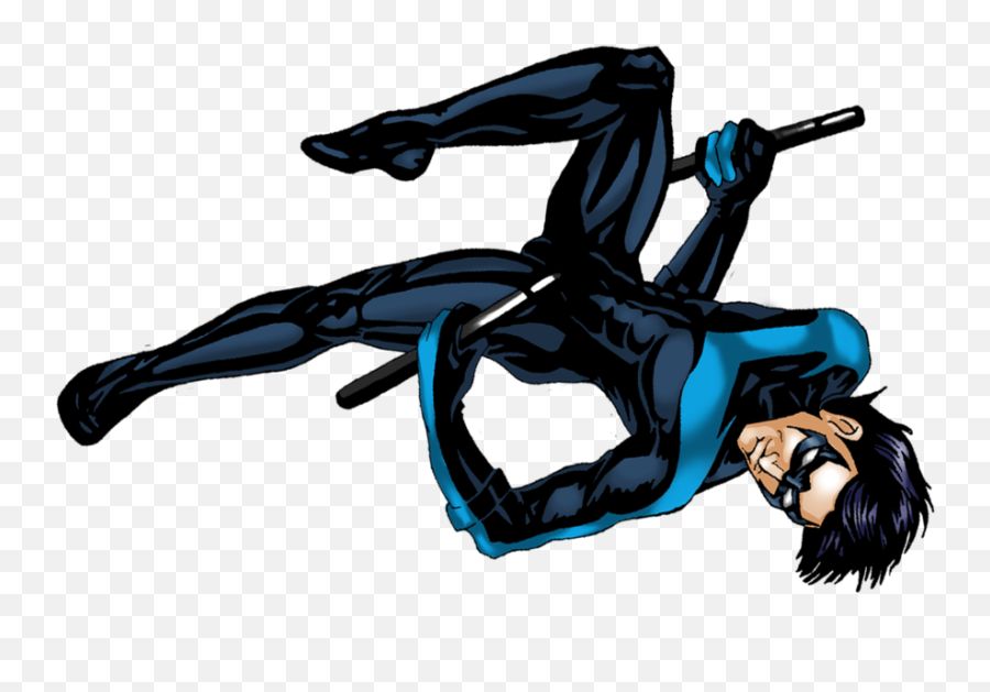 Nightwing Transparent Hq Png Image - Comic Nightwing Png,Nightwing Logo Png