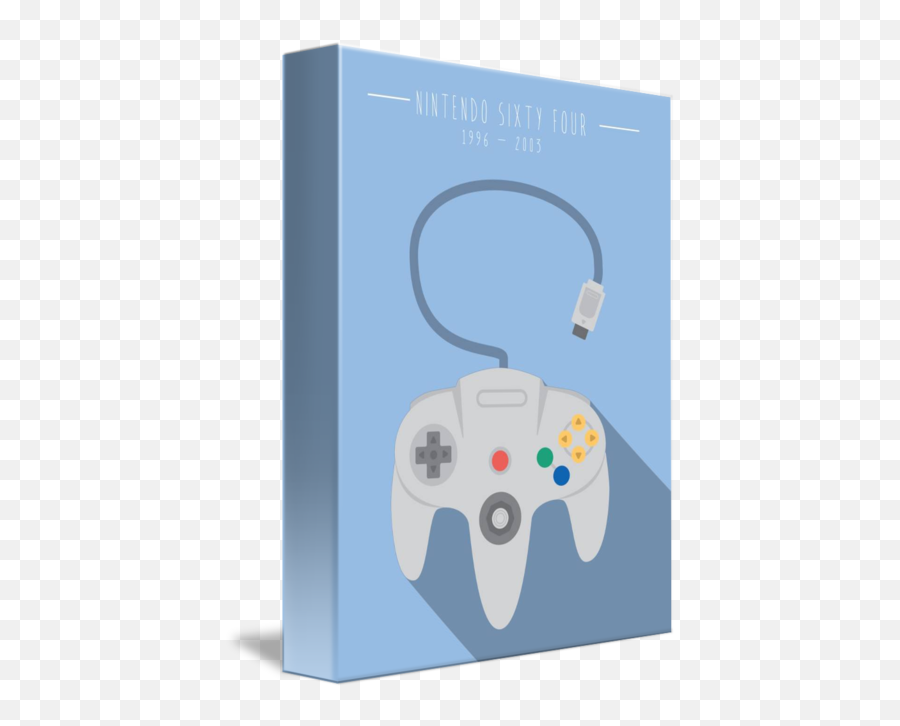 N Periwinkle By Trev Poulson - Portable Png,N64 Controller Png