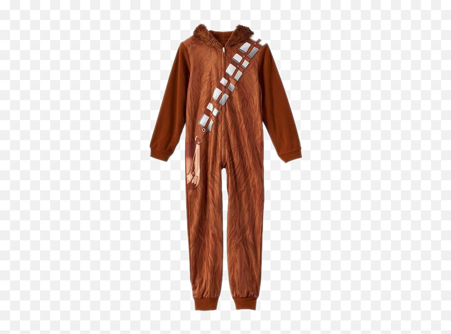 Kids Chewbacca Cosplay Onesies - Star Wats Pajama Chowaca Png,Chewbacca Transparent