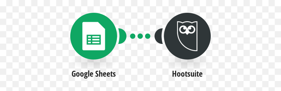 Hootsuite Integrations Integromat - Google Sheets Png,Hootsuite Logo Png