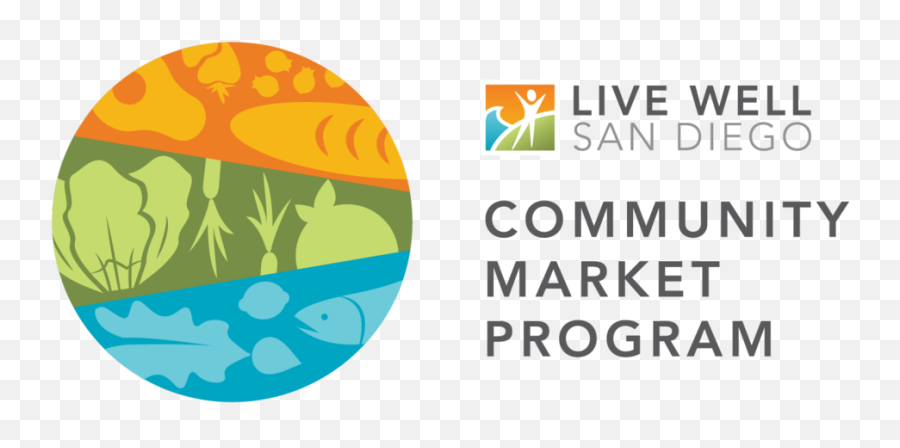 Live Well San Diego Community Market Program U2014 Team Friday - Vertical Png,Ucsd Logo Png