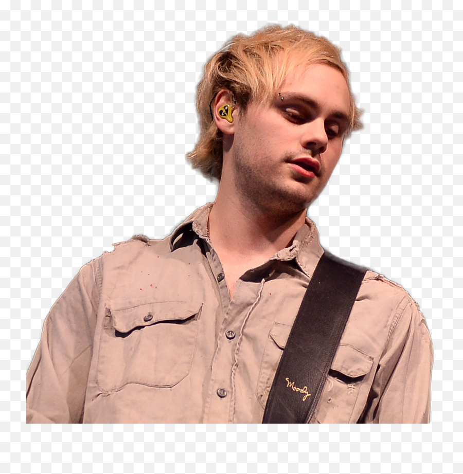 Download Hd Michael Clifford - Button Up Png,5sos Png