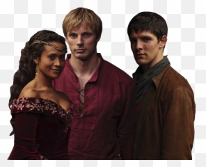 Gwen Arthur And Merlin - Gwen Merlin And Arthur Png,Merlin Png