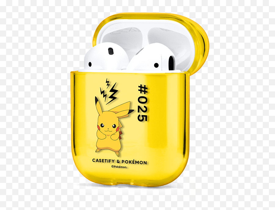 Poke Ball Yellow Png Airpod Transparent Background