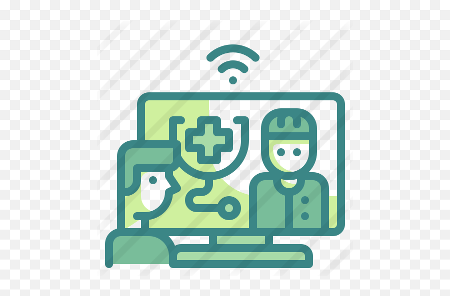 Telemedicine - Illustration Png,Telemedicine Icon